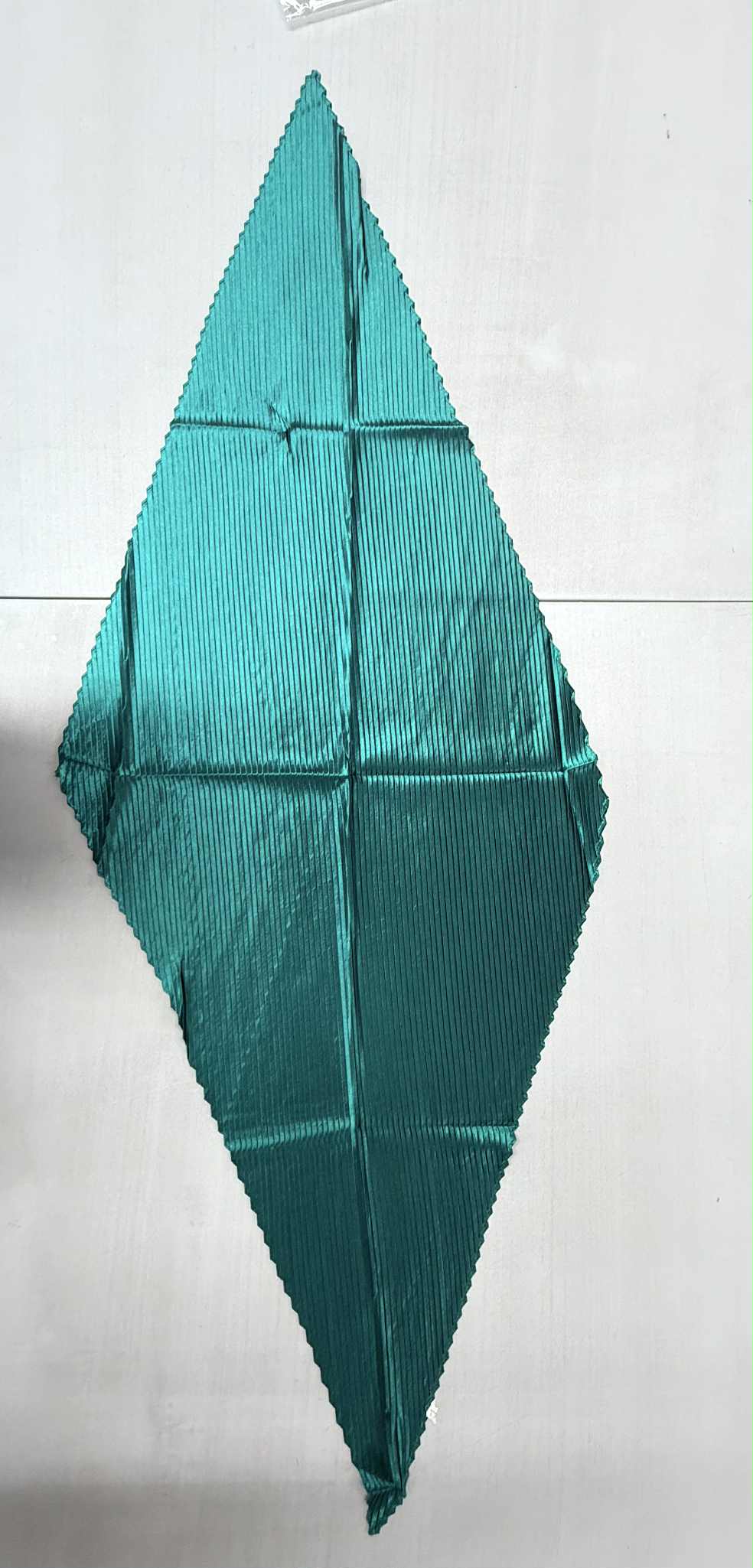 Pasadena Pleated Wild Rag- Teal
