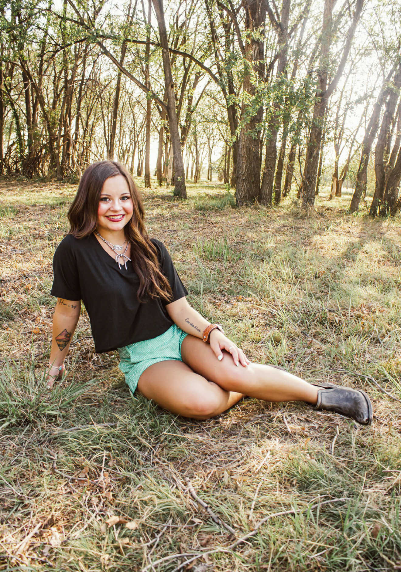 Jitterbug Rhinestone Shorts- Turquoise