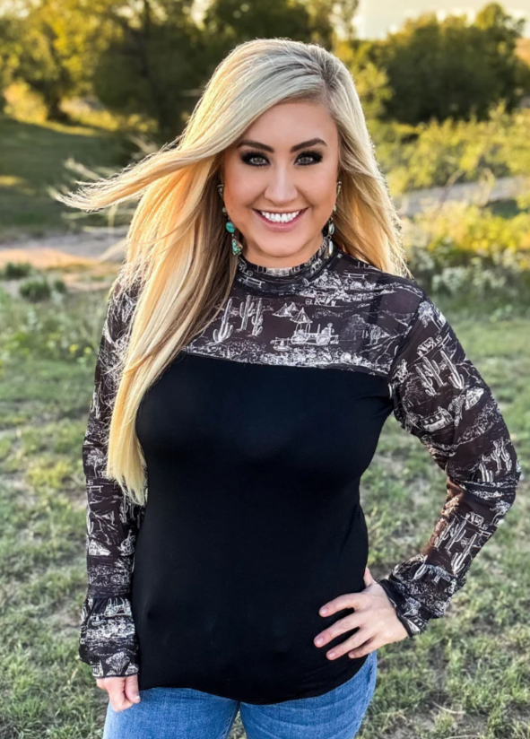 Sterling Kreek Homestead Toile Top