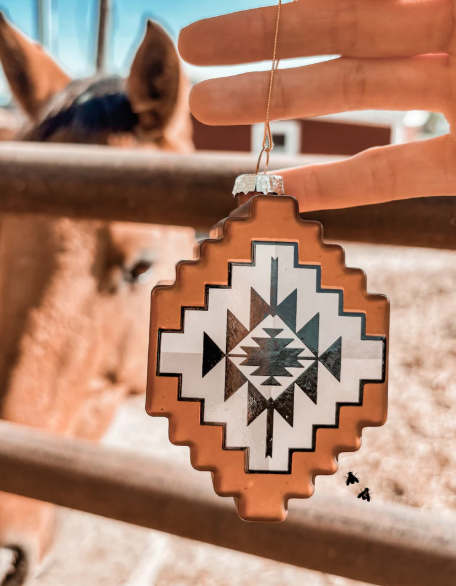 2Fly Tinsel Taos Christmas Ornament