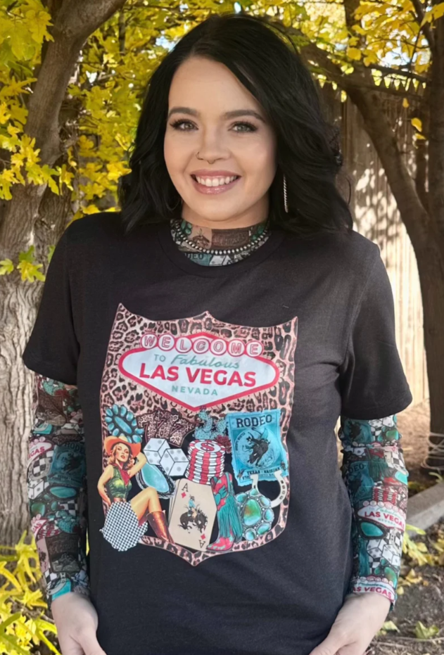 Viva Las Cowgirl Tee