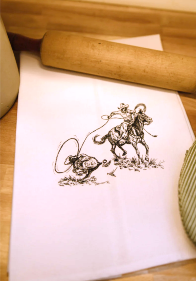 The Rancher Collection Western Tea Towels