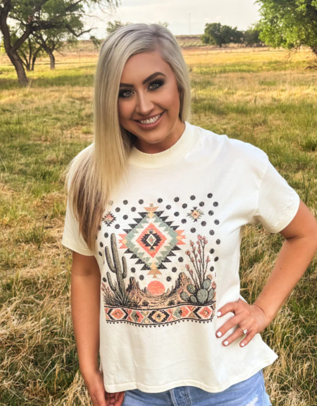 Sterling Kreek Boho Desert Tee