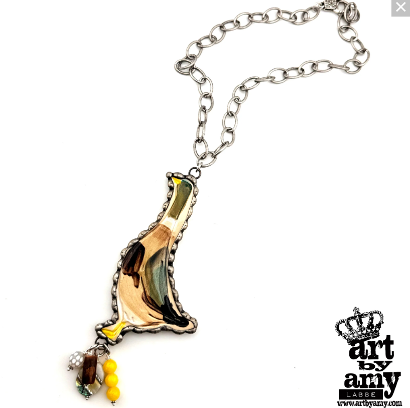 Art By Amy Ducky Necklace