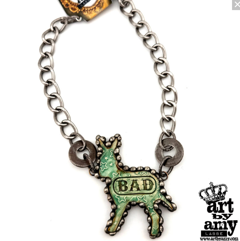 Art By Amy Bad@ss Brooklyn Necklace