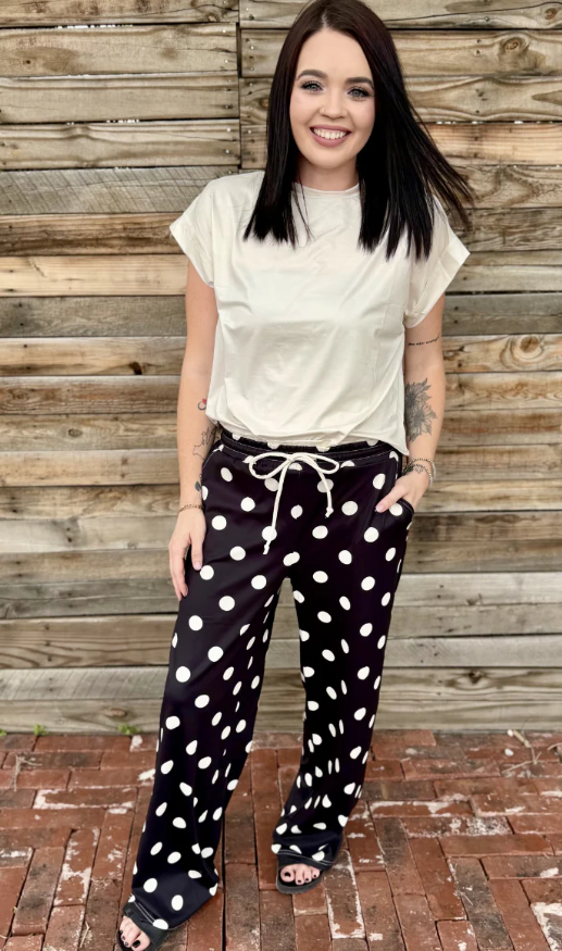 Sterling Kreek Polk A Dot Posie Pants