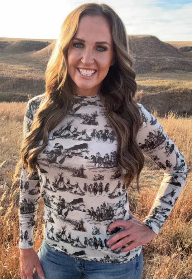 Spirit of the Plains Mesh Top