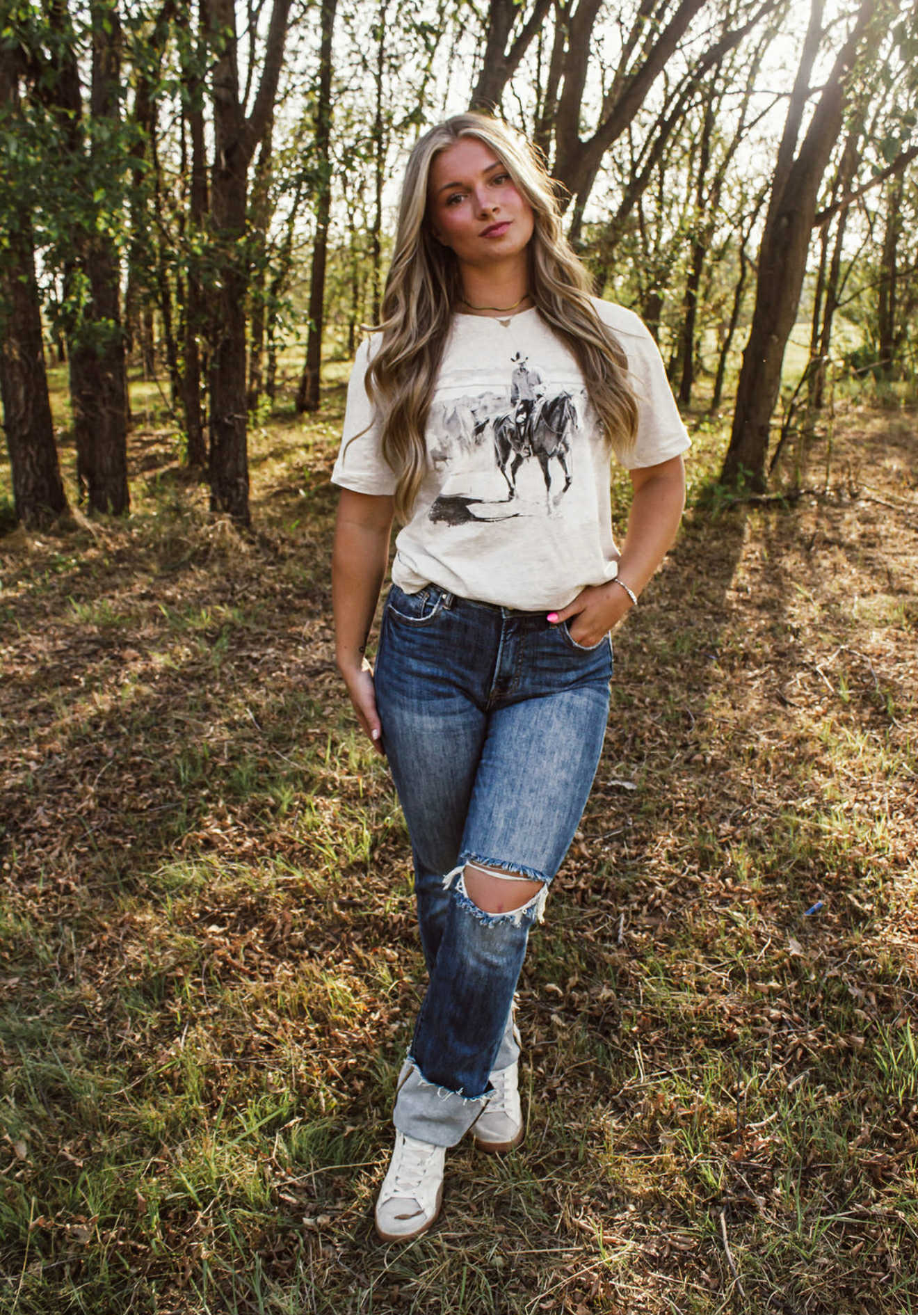 L&B Stonewash High Rise Bootcut Jeans : JE236-SW