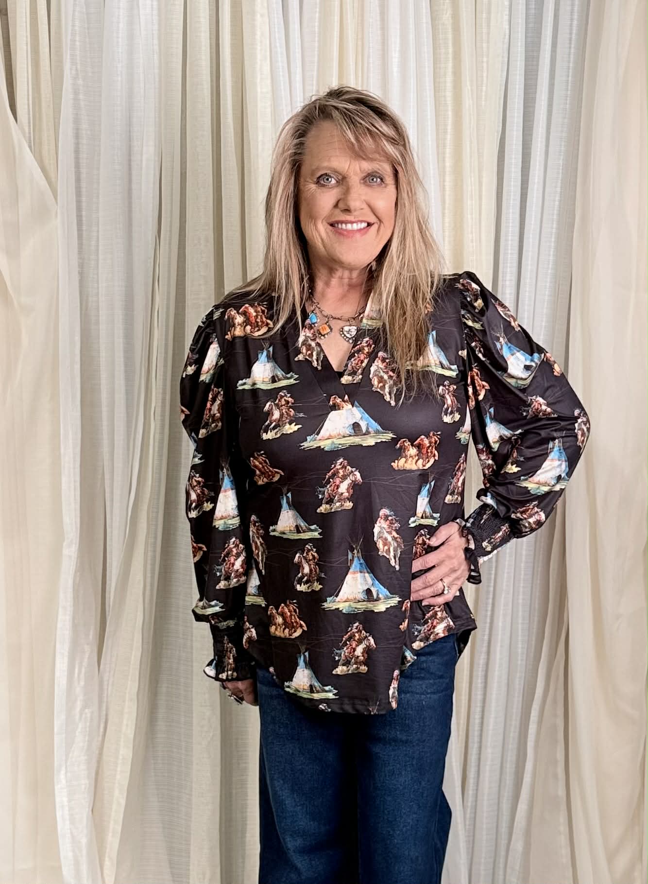 Sterling Kreek Wild Frontier Top