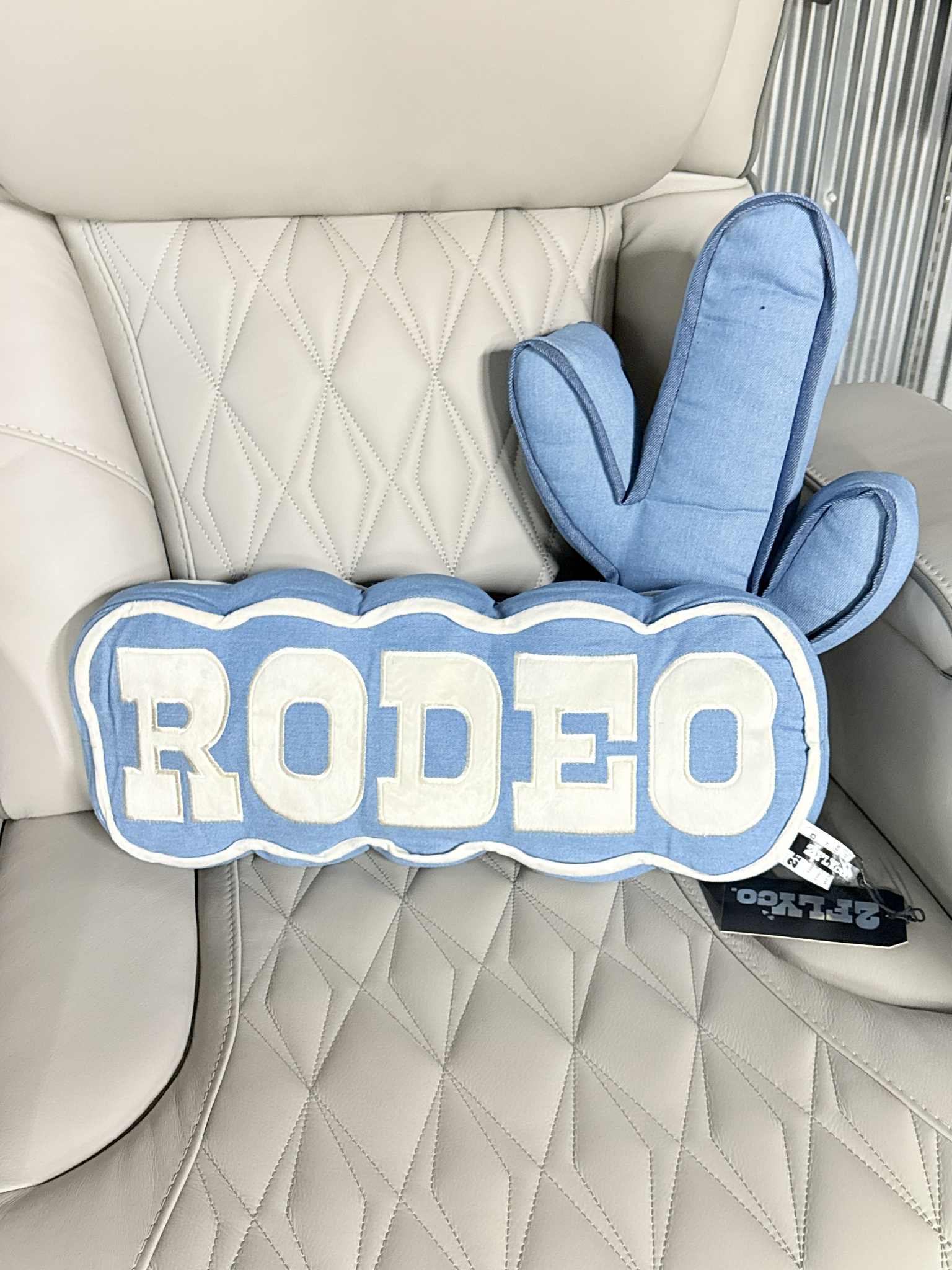 2Fly Rodeo Ready Pillow- Denim