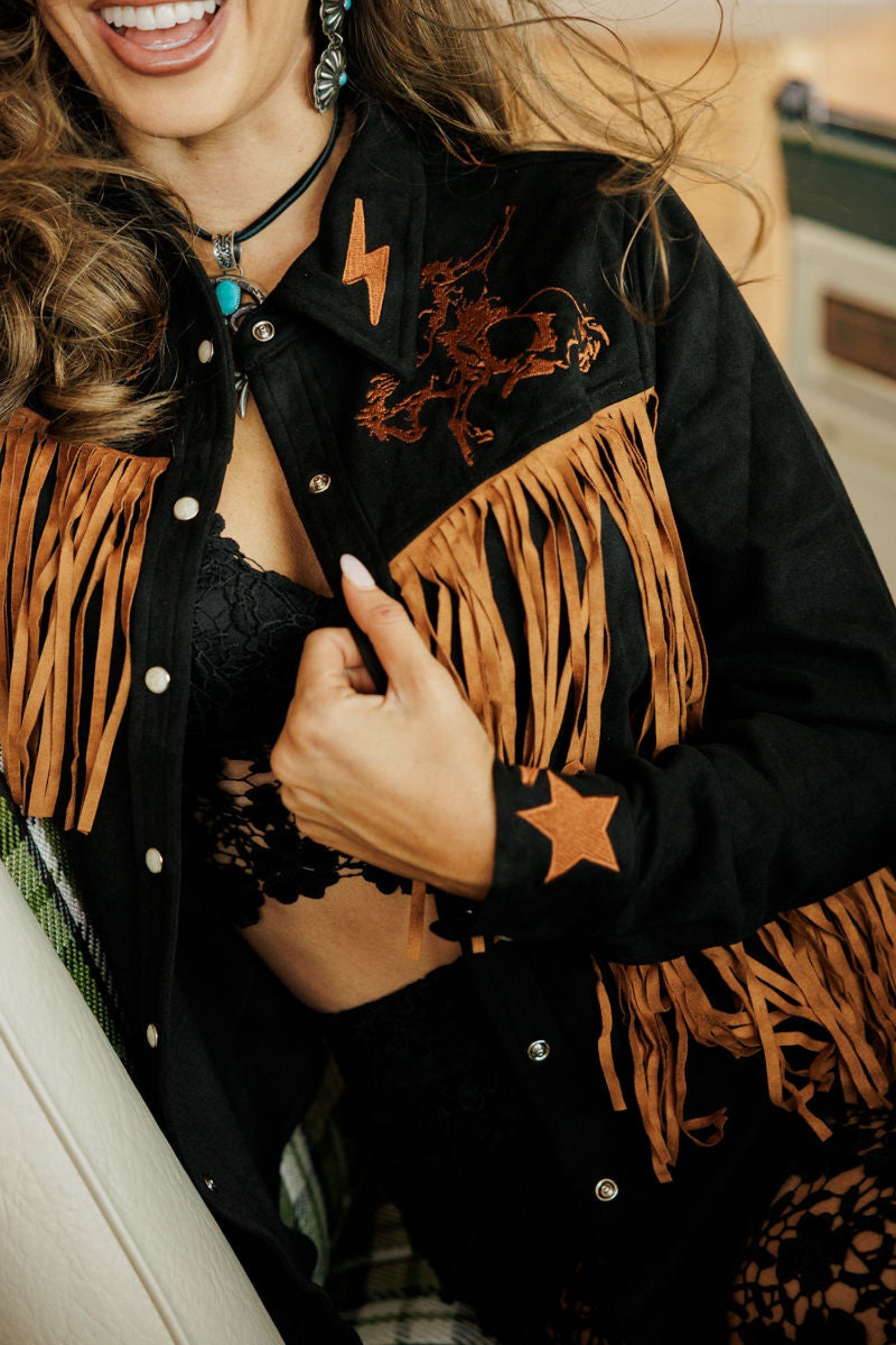 Rodeo Quincy Bolt Cowboy Button Up