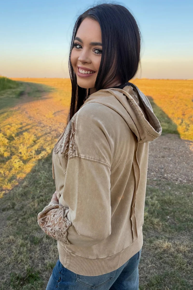Sterling Kreek Tooled Frontier Hoodie