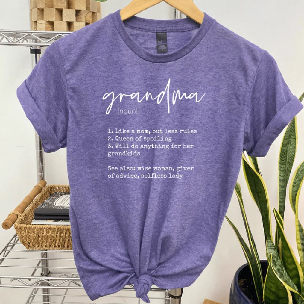 Definition of a Grandma Tee