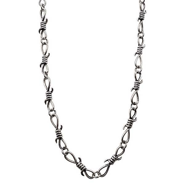 Faux Barbed Wire Necklace