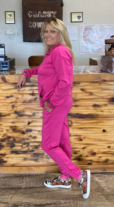 Totally Dolly Pink Joggers