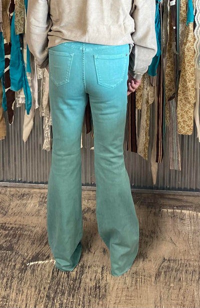 Judy Blue Topaz Flare Jeans