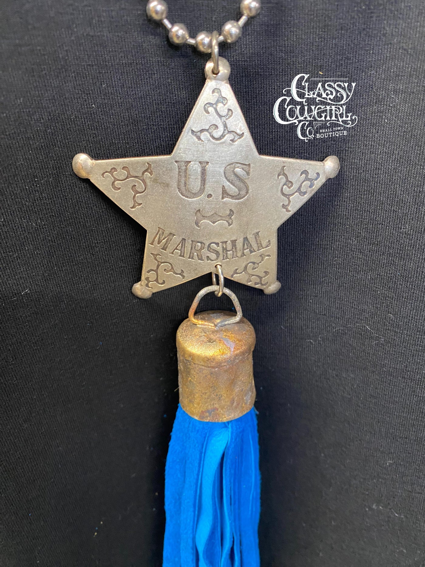 US Marshall Badge Necklace