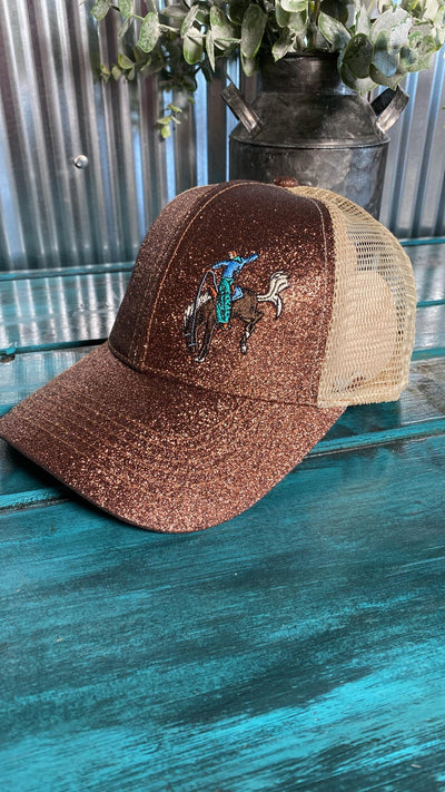 2Fly Big bucks Bronc Rider Pony tail Cap