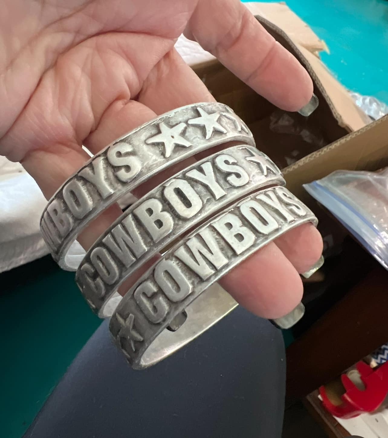 Cowboys Stacker Bracelet