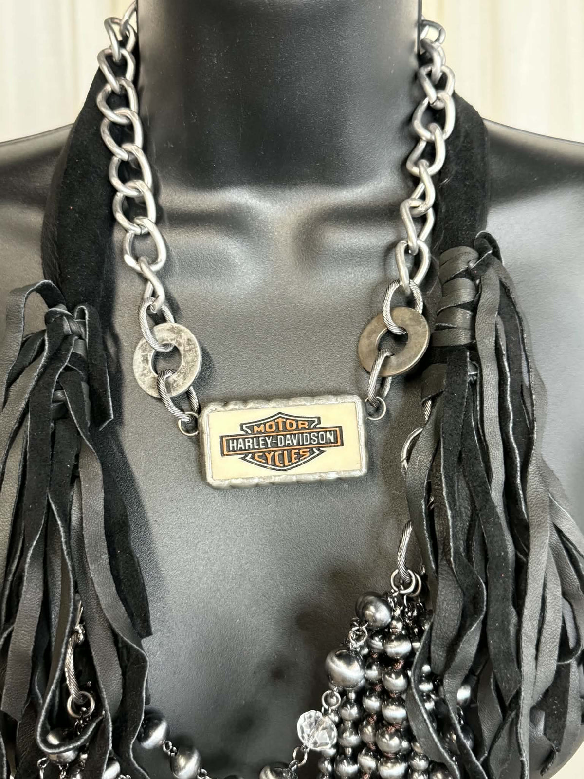 Art by Amy Vintage Domino Necklace- HD