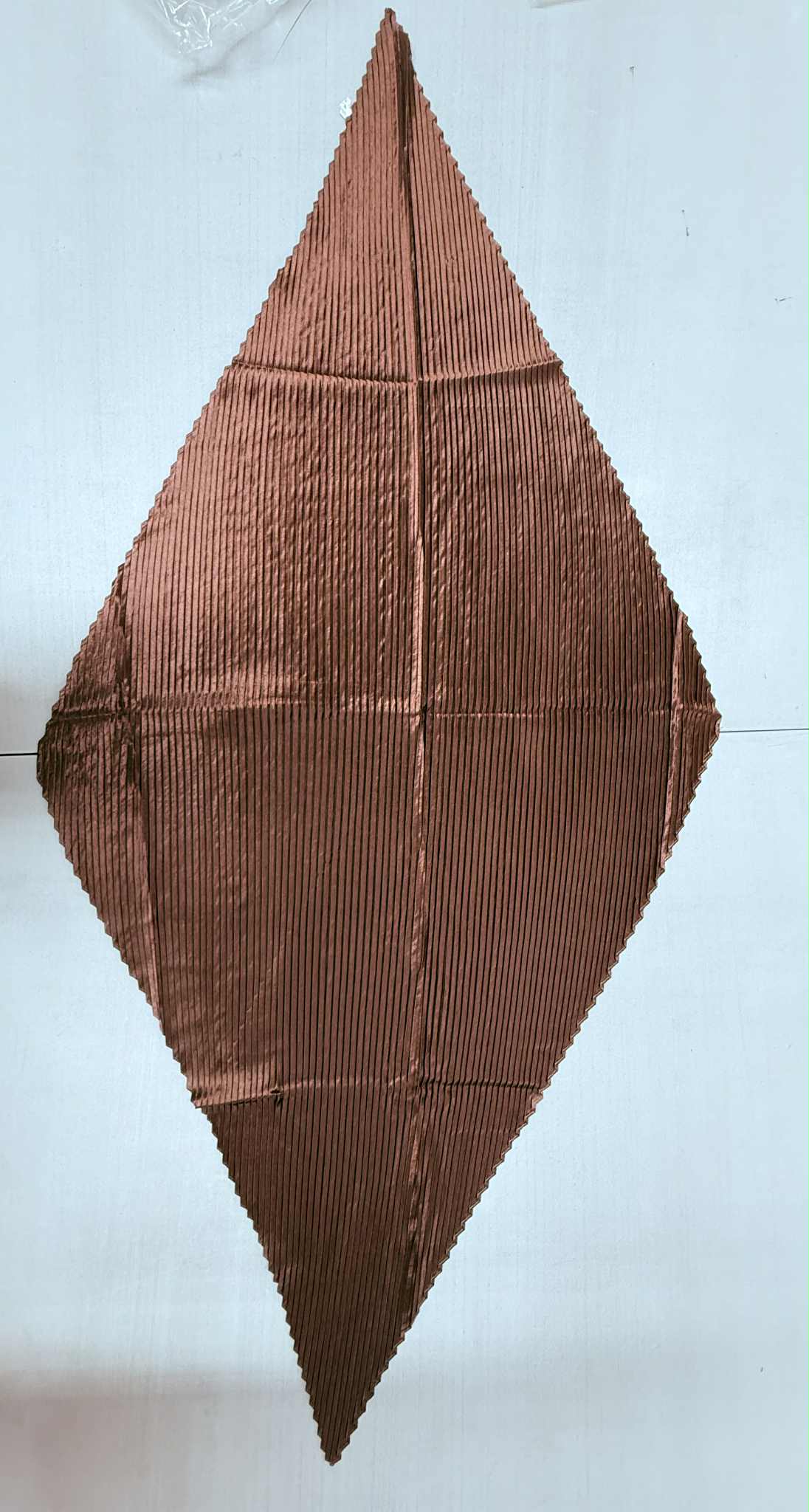 Pasadena Pleated Wild Rag- Coffee