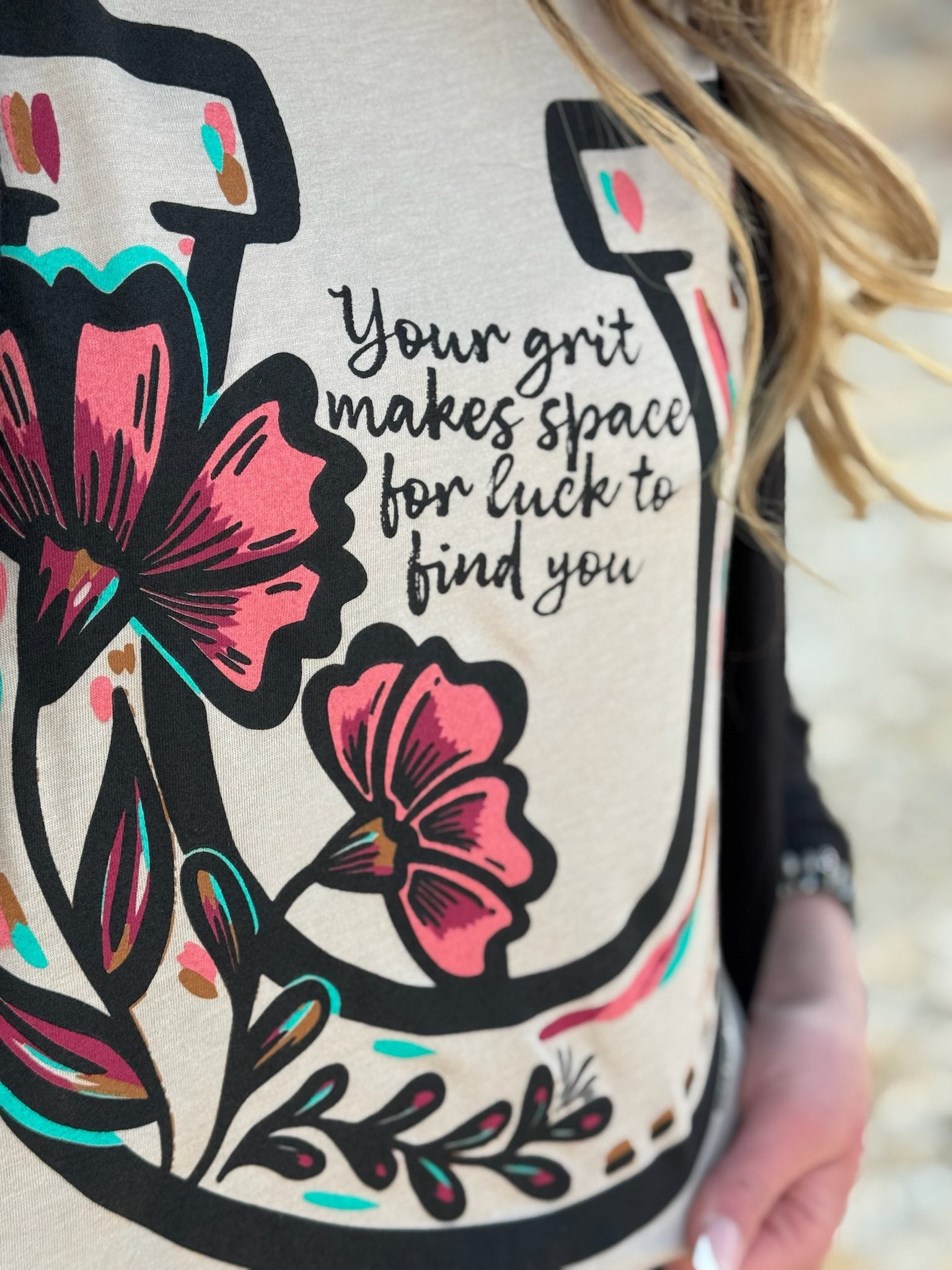 Lauren's Horseshoe Tee