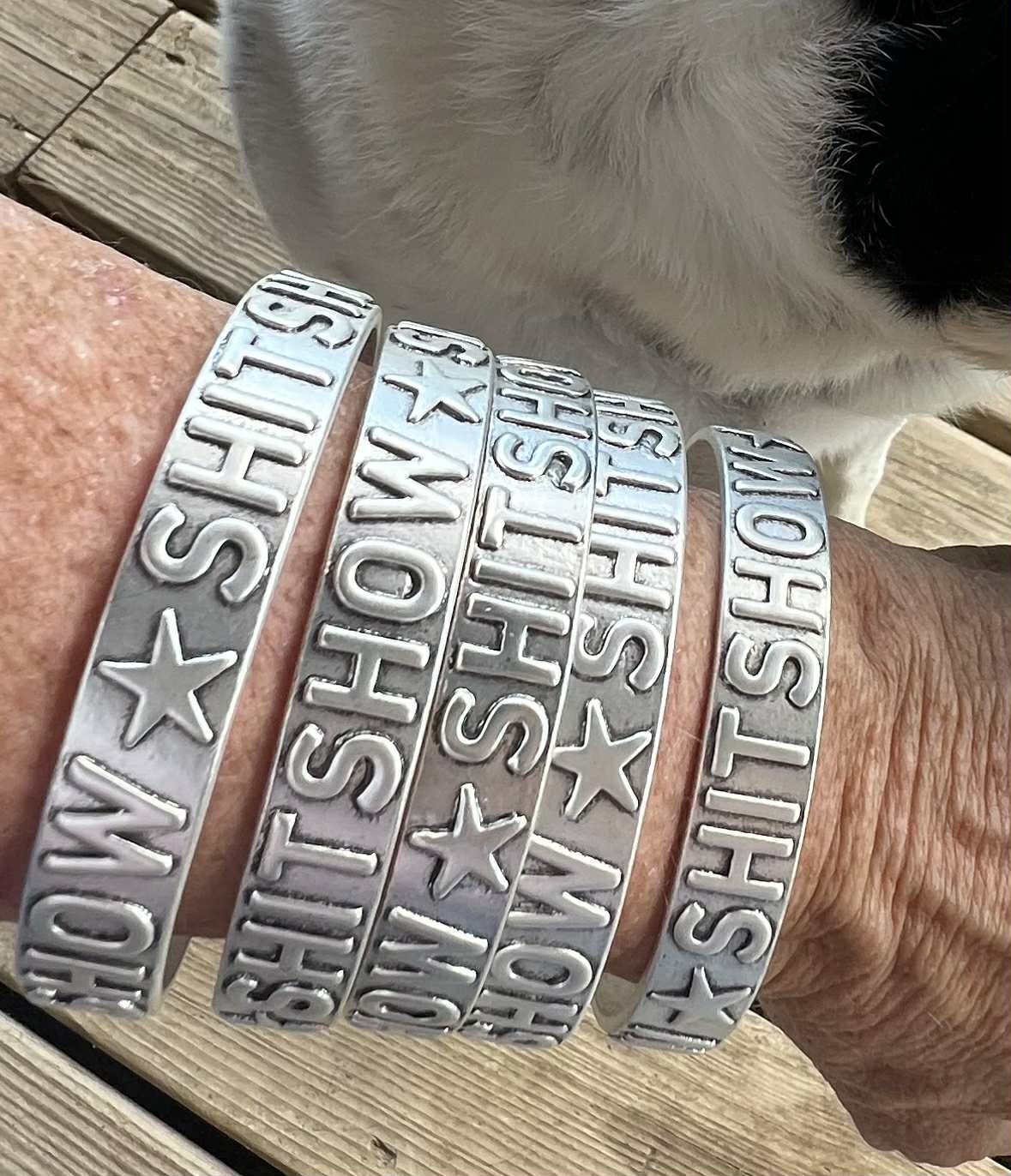 JunkYard Cowgirl ShitShow Stacker Bracelet