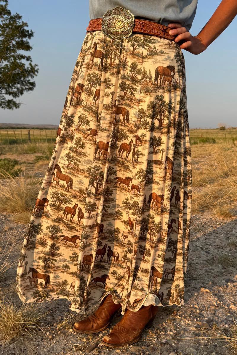 Sterling Kreek Rustic Roamer Maxi Skirt