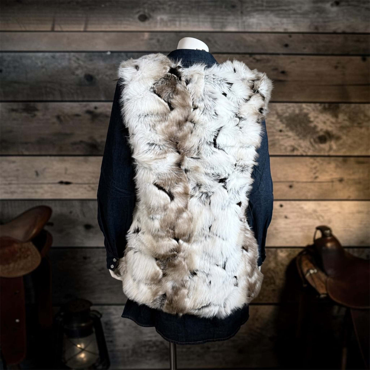 STUNNING L&B Faux Fur Vest