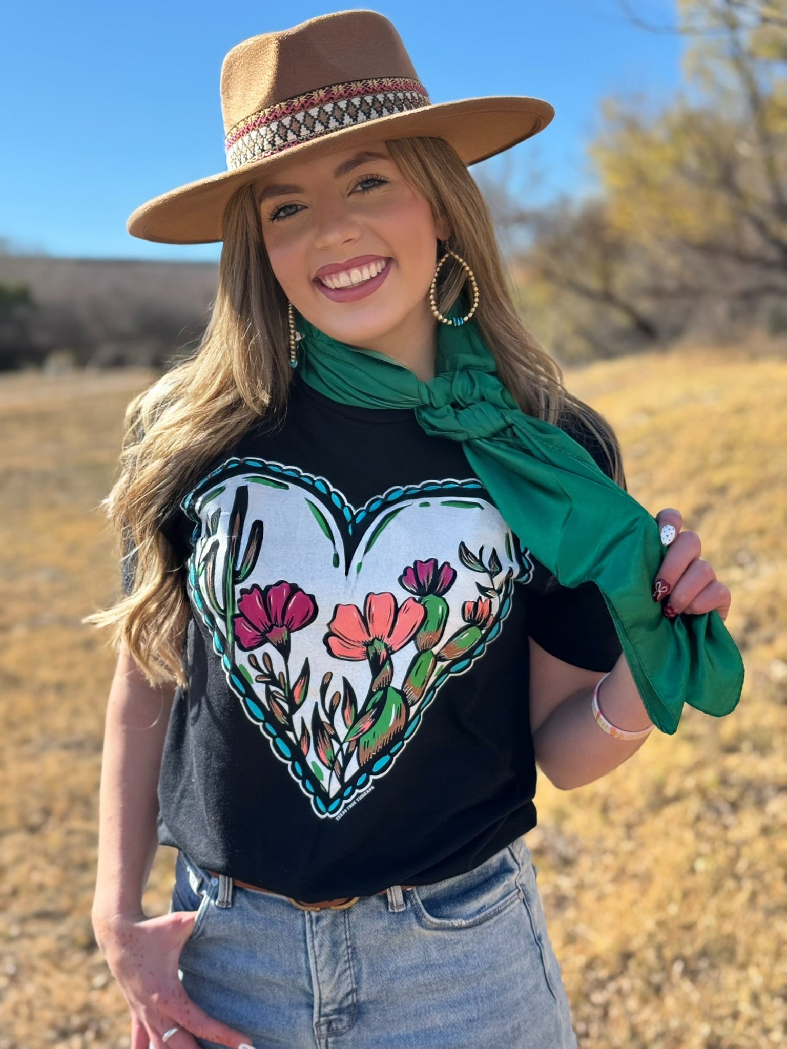 Lauren's Western Heart Tee
