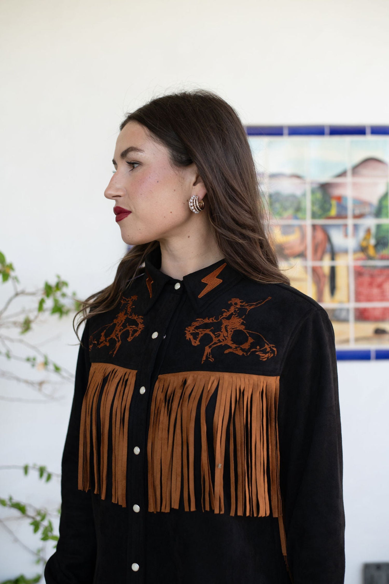 Rodeo Quincy Bolt Cowboy Button Up