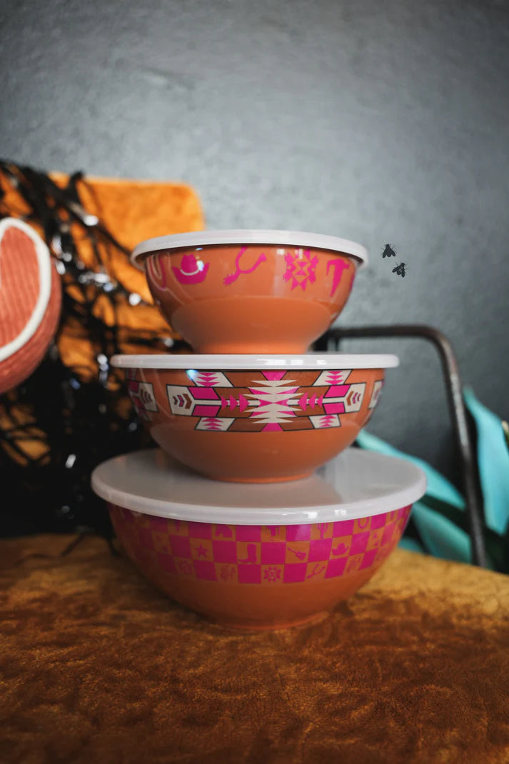 2Fly Super Fly Bowl Set- Rust