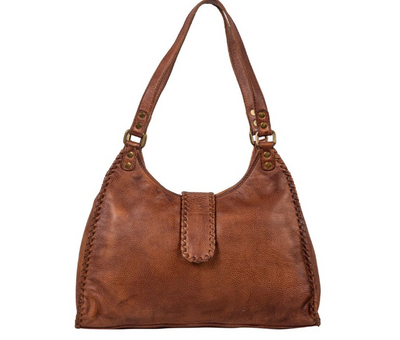 Whipstitch Leather Bag S-1853