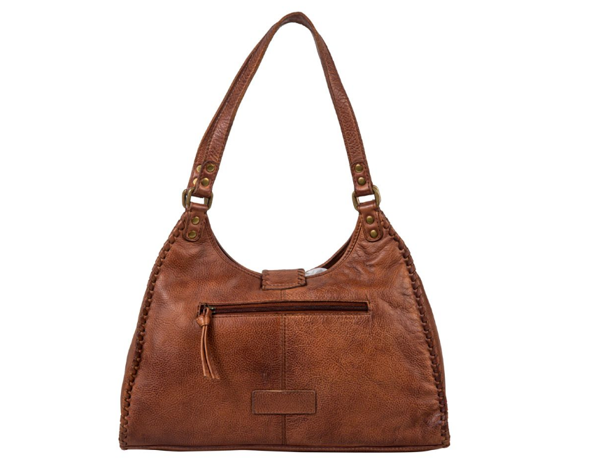 Whipstitch Leather Bag S-1853