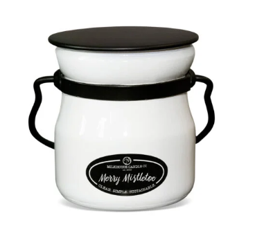 Milkhouse Merry Mistletoe Candle - 5oz Cream Jar