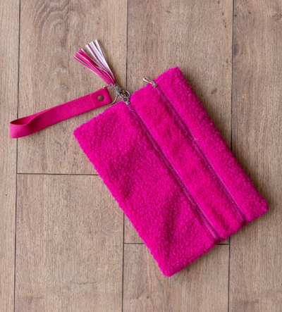 Pink fluffy Versi Bag