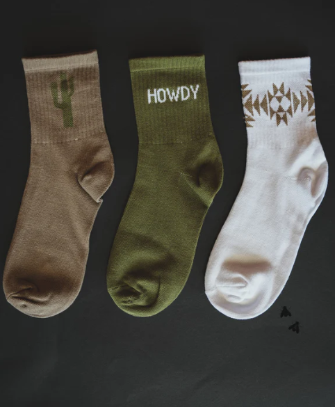 2Fly Cacti Mood Sock Set- Adult