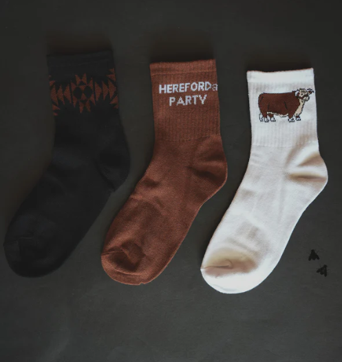 2Fly Hereford Sock Set- Adult