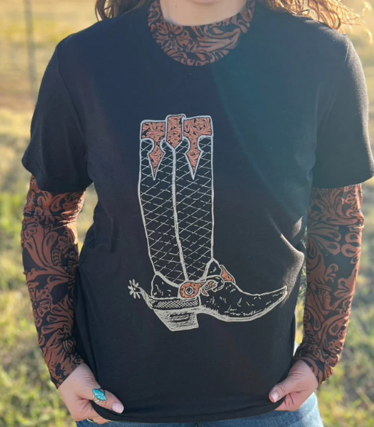 Knockin Boots Tee