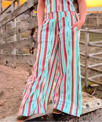 Sterling Kreek Beat of Your Heart Serape PANTS