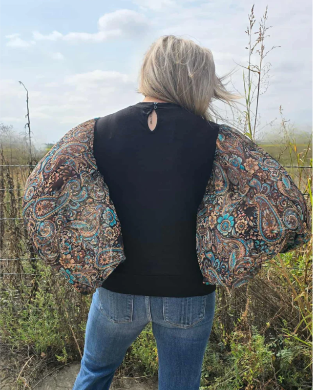 Sterling Kreek Paisley Dreams Top