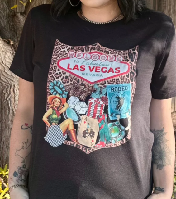 Viva Las Cowgirl Tee