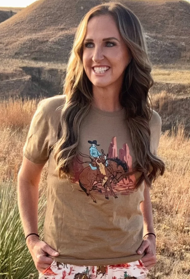 Sterling Kreek Golden Rodeo Tee