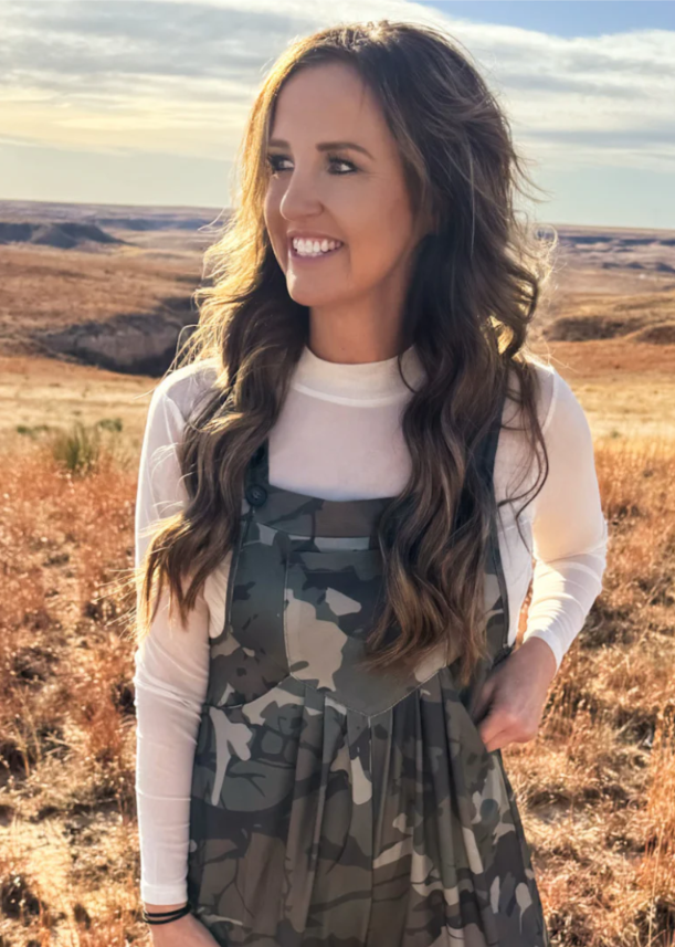 Sterling Kreek Meshed Out Ivory Top