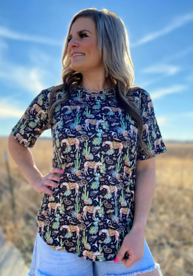 Sterling Kreek Cactus Run Top