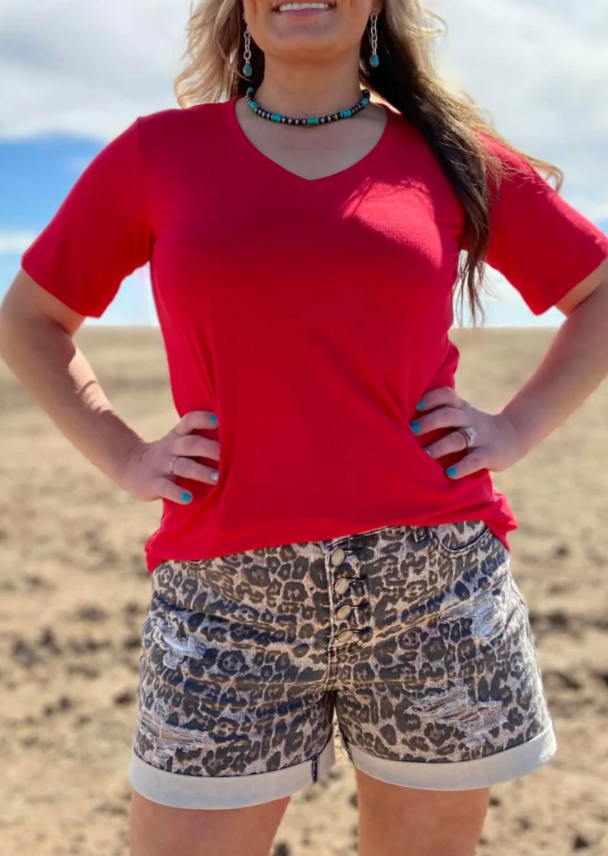 Sterling Kreek Tennessee Walking Shorts- cheetah