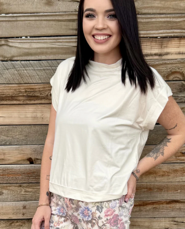 Klassic Kreek Top- Cream