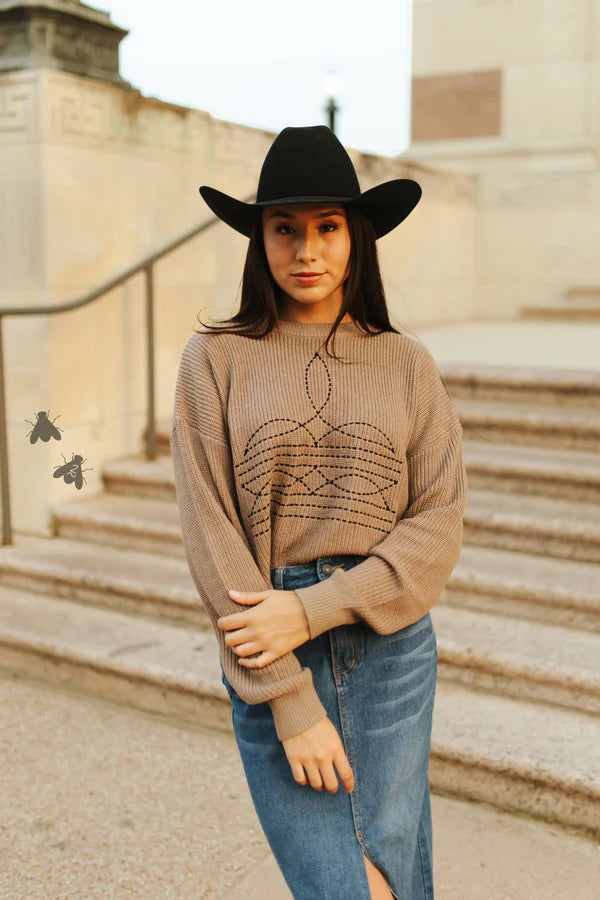 2Fly Yuma Boot Stitch Sweater