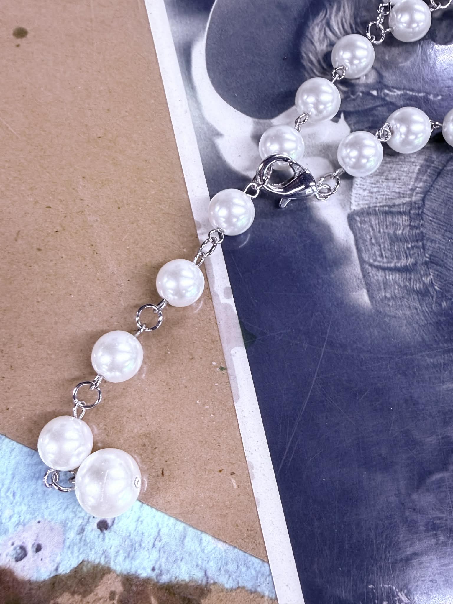 Art by Amy Massive Pearl Necklace- No Leather