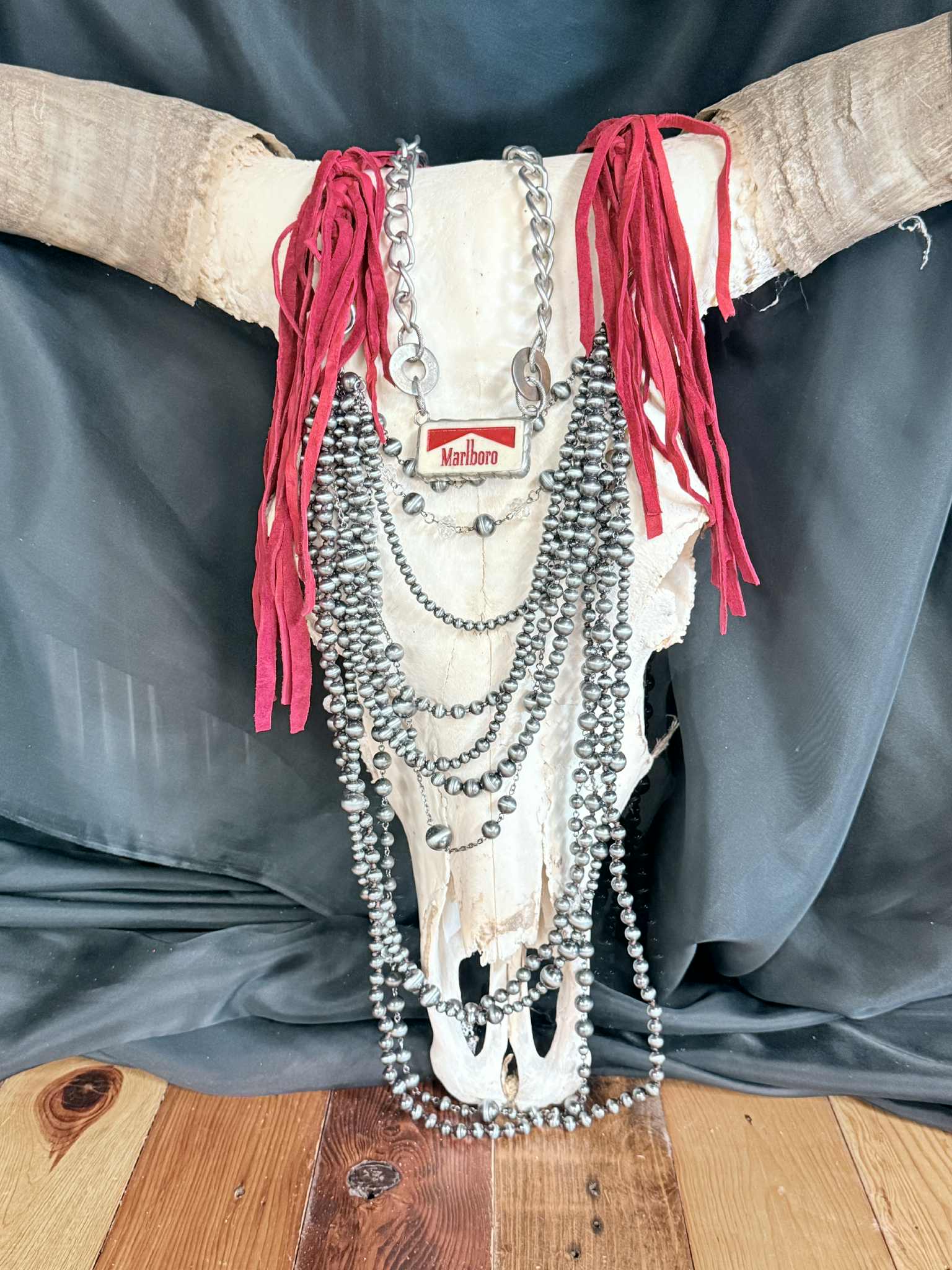 Vintage Antique Domino Brooklyn Necklace